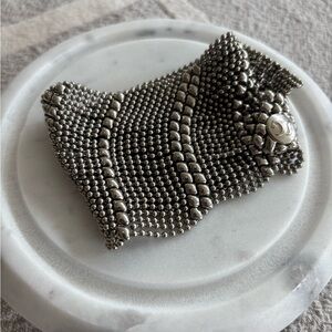 SG Liquid Metal Elegant Silver Mesh Bracelet